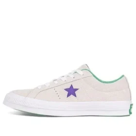 Mens One Star Ox Grand Slam Suede „White/Court Purple/Green