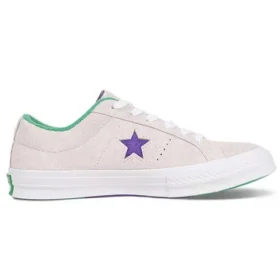 Mens One Star Ox Grand Slam Suede „White/Court Purple/Green
