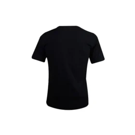 Model imprimat Mânecă scurtă Negru