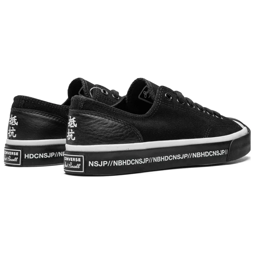 NEIGHBORHOOD x Jack Purcell Low „Black” NEIGHBORHOOD x Jack Purcell Low „Black”