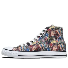 One Piece x Converse Chuck Taylor All Star 100 PT HI Pantofi din pânză Multicolor