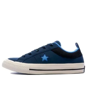 One Star Antiderapante Rezistente la uzură Pantofi casual de skateboarding cu talpă joasă Albastru