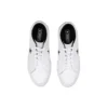 One Star din piele perforată, model low-top „Alb Negru”