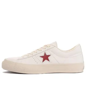 One Star J EB LEATHER „White Crimson Red”
