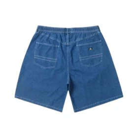 Șorturi din denim largi de 9″ Mărimi asiatice „Lt Stone Wash”