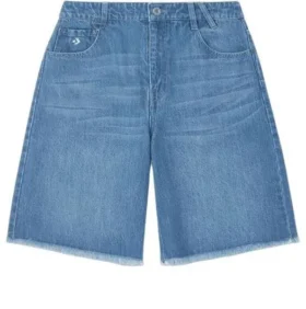 Șorturi din denim Mărimi asiatice „Light Blue Wash”