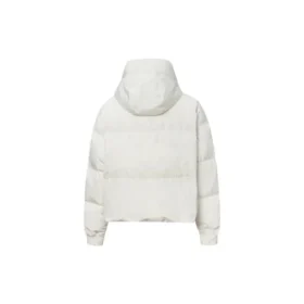 Palton pufos oversized Asia Sizing „Beige”