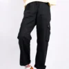 Pantaloni cargo utilitari țesuți Mărimi asiatice „Negru”
