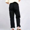 Pantaloni cargo utilitari țesuți Mărimi asiatice „Negru”
