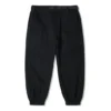 Pantaloni casual Converse pentru bărbați, de culoare solidă, cu Șireturi, negri