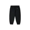 Pantaloni casual Converse pentru bărbați, de culoare solidă, cu Șireturi, negri