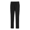 Pantaloni casual cu talie înaltă, culoare solidă, mărimi asiatice „Negru”