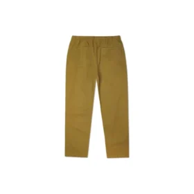 Pantaloni casual țesuți, cu croi drept și conic, mărimi asiatice „Dark Moss Green”