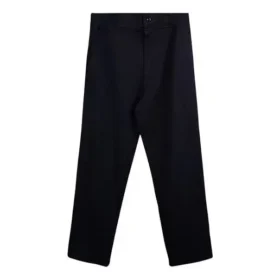 Pantaloni casual în culori uni, mărimi asiatice „Black”