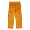 Pantaloni chino din velur cu pli dublu, mărimi asiatice „Portocaliu”