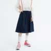 Pantaloni culotte Mărimi asiatice „Navy”