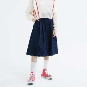 Pantaloni culotte Mărimi asiatice „Navy”