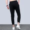 Pantaloni de jogging cu logo tricotat, mărimi asiatice „Negru”