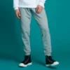 Pantaloni de jogging cu stea brodată și model în zig-zag FT Mărimi asiatice „Gri”