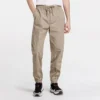 Pantaloni de jogging din țesătură, mărimi asiatice, „Khaki”