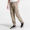 Pantaloni de jogging din țesătură, mărimi asiatice, „Khaki”
