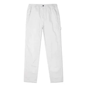Pantaloni de tâmplar țesuți, mărimi asiatice „White”