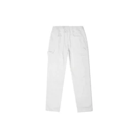 Pantaloni de tâmplar țesuți, mărimi asiatice „White”