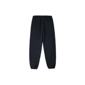 Pantaloni de trening din fleece cu șnur și logo Chevron, mărimi asiatice „Negru”