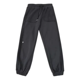 Pantaloni de trening din fleece largi, mărimi asiatice „Black”