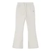 Pantaloni de trening evazați cu șnur, mărimi asiatice „Alb”