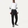 Pantaloni de trening Twisted Varsity Mărimi asiatice „Negru”