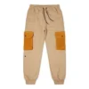 Pantaloni din bumbac Mărimi asiatice „Khaki”