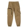 Pantaloni din țesătură elastică Mărimi asiatice „Khaki”