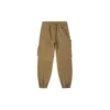 Pantaloni din țesătură elastică Mărimi asiatice „Khaki”