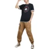 Pantaloni din țesătură elastică Mărimi asiatice „Khaki”