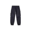 Pantaloni din țesătură elastică Mărimi asiatice „Negru”