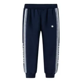 Pantaloni din țesătură Mărimi asiatice „Navy White”
