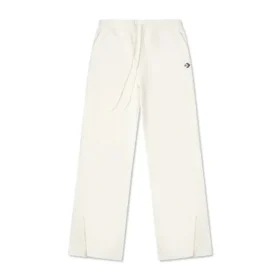Pantaloni din tricot cu tiv deschis, mărimi asiatice „Egret”
