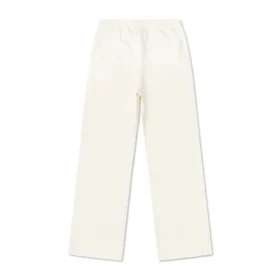 Pantaloni din tricot cu tiv deschis, mărimi asiatice „Egret”