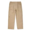 Pantaloni din velur cu talie elastică, mărimi asiatice „Khaki”