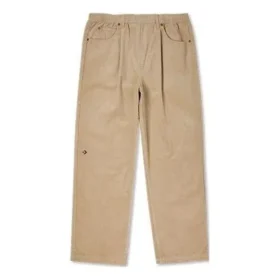 Pantaloni din velur cu talie elastică, mărimi asiatice „Khaki”