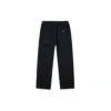Pantaloni din velur cu talie elastică, mărimi asiatice „Negru”