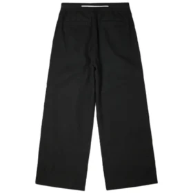 Pantaloni țesuți cu croi larg, de sezon, mărimi asiatice „Negru”