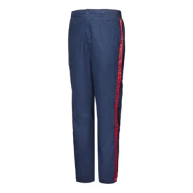 Pantaloni țesuți cu logo Star Chevron, mărimi asiatice „Navy”