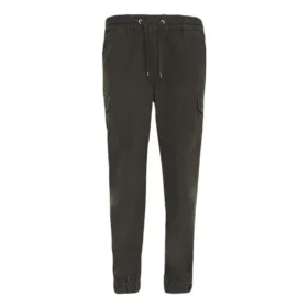 Pantaloni jogger casual cu buzunare multiple, țesătură, mărimi asiatice „Gri”