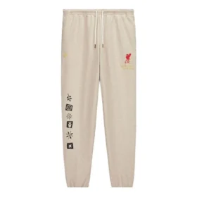 Pantaloni jogger Converse x LFC Mărimi Asia „Oat Milk Heather”