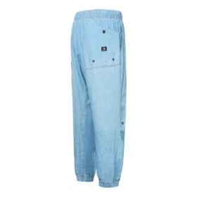 Pantaloni jogger din cambric țesut de calitate superioară, mărimi asiatice „Albastru”