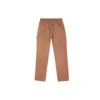 Pantaloni lungi casual pentru bărbați Converse cu logo, culoare solidă, talie elastică, maro