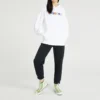 Pantaloni/pantaloni de sport/pantaloni de jogging cu Șireturi, culoare solidă, negru închis