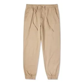 Pantaloni/pantaloni sport/pantaloni de jogging Converse pentru bărbați, culoare solidă, kaki